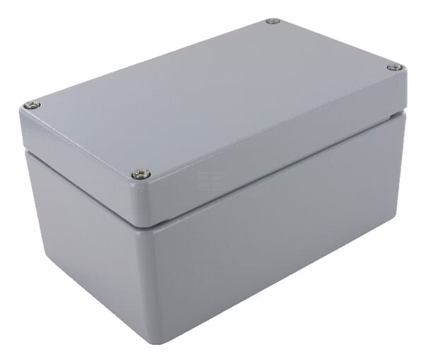 Carcasa, aluminio 120x220x80mm