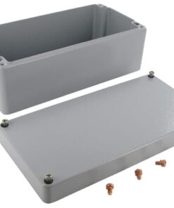 Carcasa, aluminio 100x200x80mm