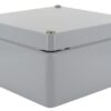 Carcasa, aluminio 160x160x90mm 12 Carcasa, aluminio 160x160x90mm