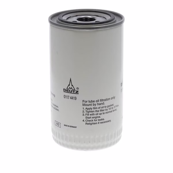 Cartucho de filtro aceite a rosca 1 Cartucho de filtro aceite a rosca