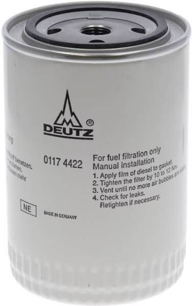 Cartucho de filtro combustible a rosca