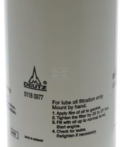 Cartucho de filtro aceite a rosca