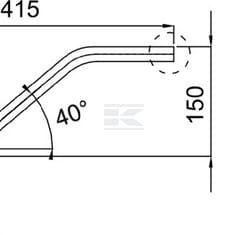 Alu-line conector en S Ø 20 mm