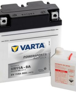 Batería 6 V 11 Ah 80 A Powersports Freshpack VARTA