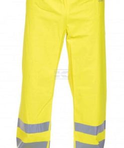 Pantalón impermeable, amarillo alta visibilidad, talla M, Hydrosoft, de Hydrowear