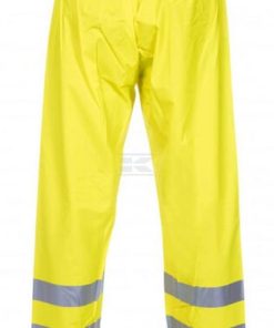 Pantalón impermeable, amarillo alta visibilidad, talla M, Hydrosoft, de Hydrowear