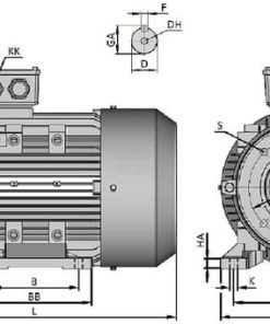 Electric motor 0,75 kW
