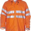 Impermeable, naranja alta visibilidad, L, de Hydrowear
