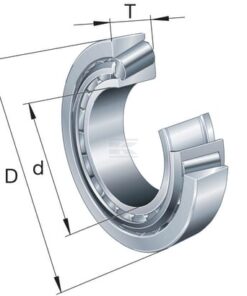 Tapered roller bearing 140x250x71.75mm INA/FAG