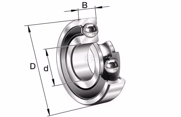 Deep groove ball bearing 2 Deep groove ball bearing