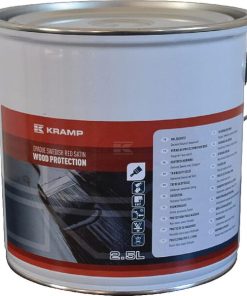 Conservante para madera, rojo, 2,5L