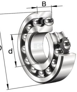 Rod. de bolas cont. angular 5 Rod. de bolas cont. angular