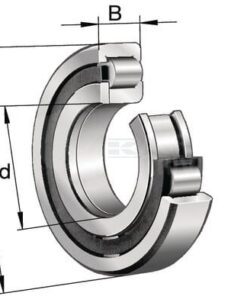 Cylindrical roller bearing 40x80x23mm INA/FAG 5 Cylindrical roller bearing 40x80x23mm INA/FAG