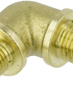 Lubrication line elbow