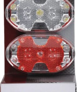 Batería, juego LED del.+tras.