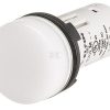 Avisador luminoso, blanco