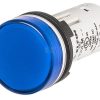 Avisador luminoso, azul