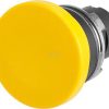 Pulsador fungiforme Ø 38, amarillo