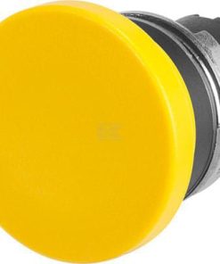 Pulsador fungiforme Ø 38, amarillo
