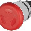 Interruptor emerg. 40mm rojo