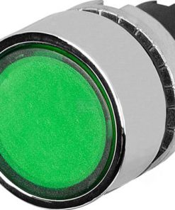 Pulsador iluminado verde