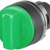 Selector luminoso de mando, verde, 2 posiciones, Cam A, 2 Selector luminoso de mando, verde, 2 posiciones, Cam A,