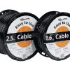 Cable alim./subterr. 1,6mm/50m