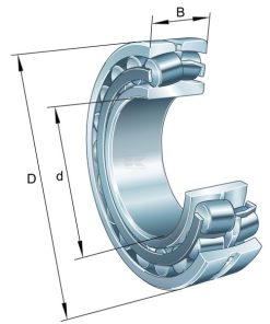 Spherical roller bearing 40x90x23mm INA/FAG