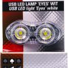 Luz delantera Eyes USB LED 5 Luz delantera Eyes USB LED