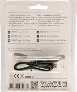 Luz delantera Line USB LED