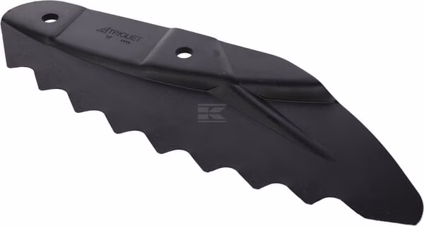 Juego de cuchillas para vagones alimentadores, largo 2 Cuchilla larga de remolque alimentador con juego de tornillos