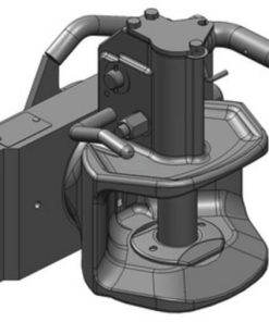 Enganche remolque 255mm
