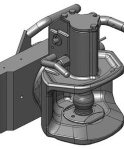 Enganche remolque 255mm 38mm