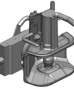 Enganche remolque 255mm