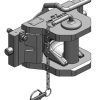 Ojal de remolque W330 S32 Cat. D3 (Ø50 mm) con limitador de juego DFS