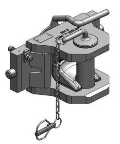 Ojal de remolque W330 S32 Cat. D3 (Ø50 mm) con limitador de juego DFS