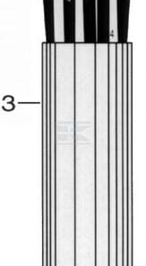 Cable flexible PVC 8x1 mm²