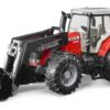 Tractor MF 7624 con cargador delantero