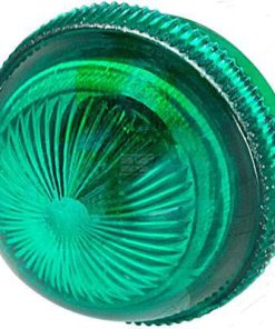 Lente de lámpara, verde