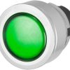 Lente luces de señal verde