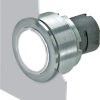 Pulsador iluminado blanco