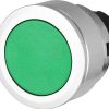 Pulsador + bloqueo verde