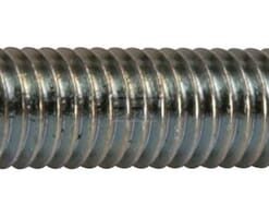 Tornillo cabeza mediacaña allen plano ISO 7380 M5 x 10 10.9 cincado