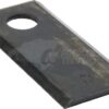 Mower blade LH/RH 110x45x4mm bore diameter 18,5mm Suitable for Ylö, Nokka, Junkkari, Estre 25 pack 9 Mower blade LH/RH 110x45x4mm bore diameter 18,5mm Suitable for Ylö, Nokka, Junkkari, Estre 25 pack