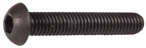 Tornillo hexagonal allen ISO 7380 BK M5 x 20 acero 10.9 negro 1 Tornillo hexagonal allen ISO 7380 BK M5 x 20 acero 10.9 negro