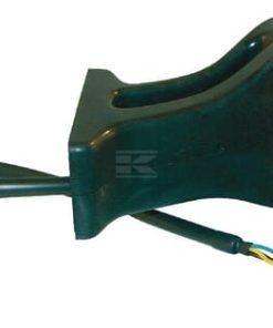 Luz de intermitencia y galibó halógena, frontal, cuadrada, 12 V, ámbar / transparentee, atornillable, 190 x  AMP plug, Cobo