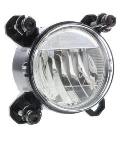 Faro LED, 16W, rectangular, 12-24V, Ø90mm, AMP superseal 3-pin, luces largas/cortas, Sacex