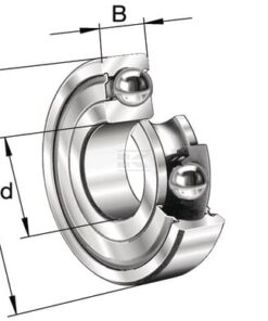 Deep groove ball bearing