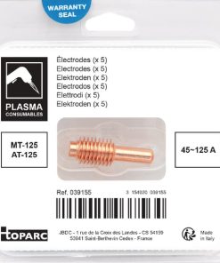 Electrodos 45/125A Plasma (5x)