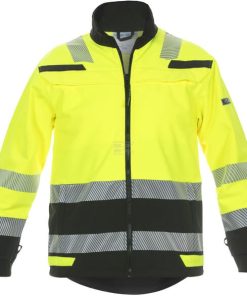 Chaqueta Softshell, amarillo-negro, XL, de Hydrowear
